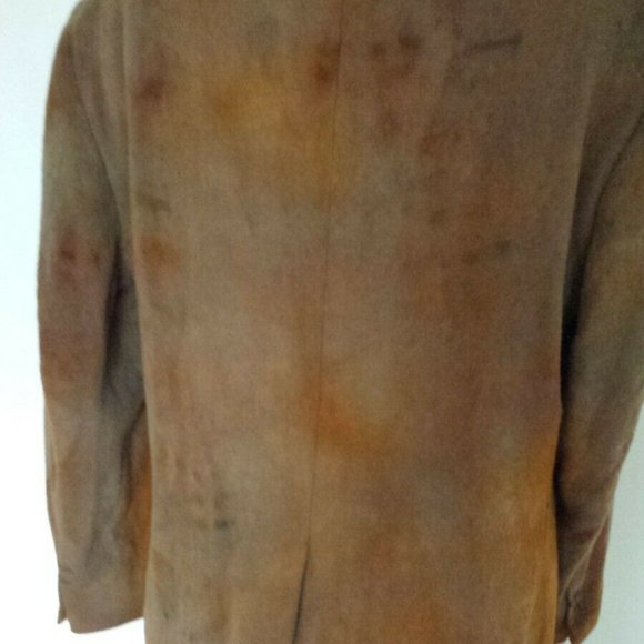 Vintage Camel Wool Jacket Coat Blazer Brown large XL tan camo black gray tie dye - Picture 7 of 16